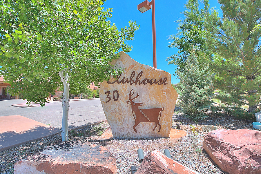 Clubhouse Sign